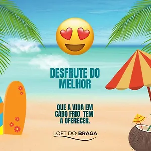 Apartamento Novos, Estilosos E Maravilhoso Em No Braga, Cabo Frío